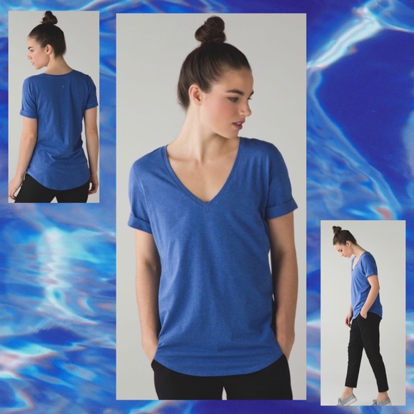 lululemon athletica Tops - LULULEMON Love Tee II T-Shirt V-Neck NWT Sz 4